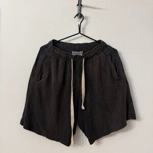 Jungmaven American Made Black Hemp Cotton Lounge Shorts Size S